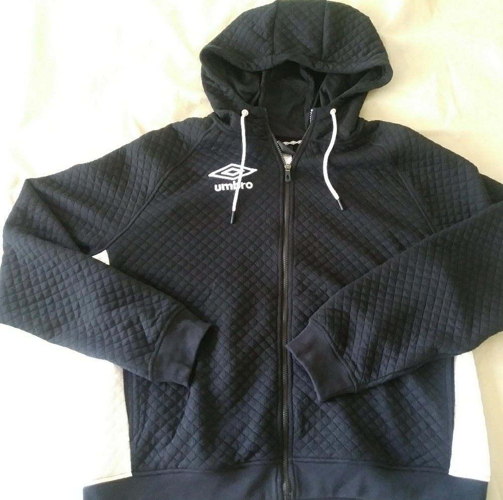 Umbro quilted hoodie mens sz xxl